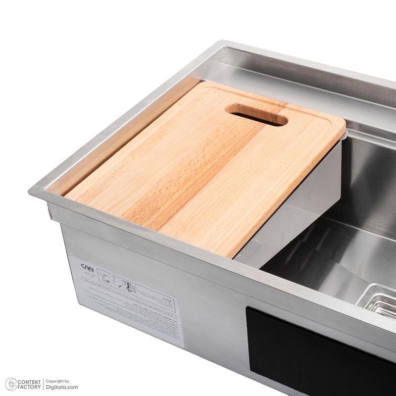 سینک ظرفشویی استیل کن مدل BCN-304-104 توکار