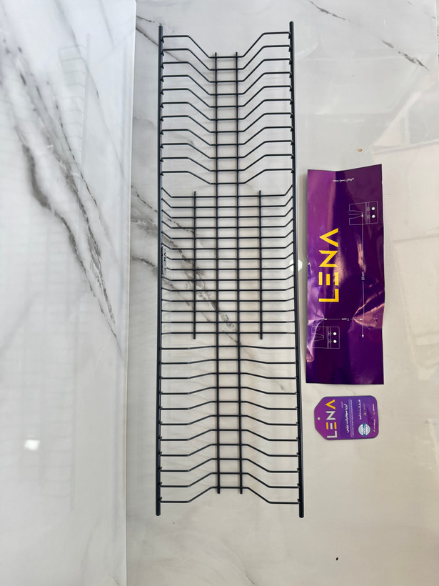آبچکان مدل تک آریا مسوار سایز 90 mdf رنگ طوسی برند لنا