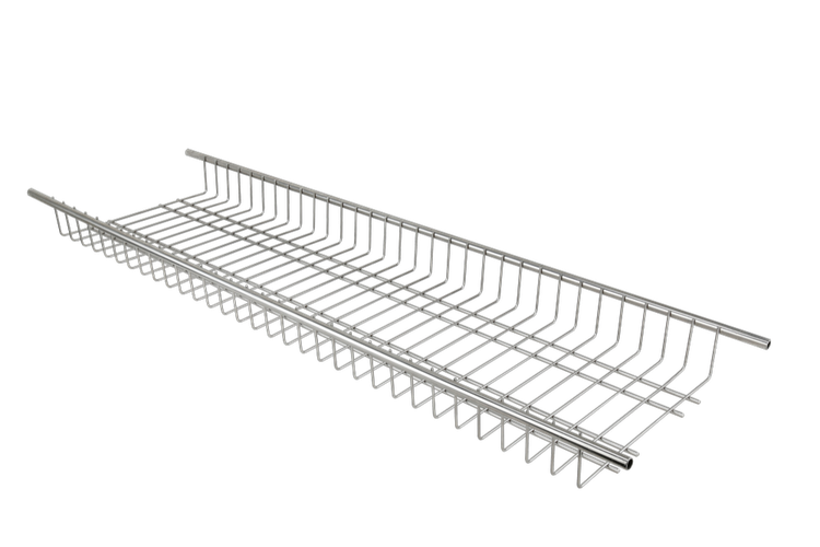 آبچکان دو طبقه مدل ژینا استیل 304 سایز 90 mdf برند لنا