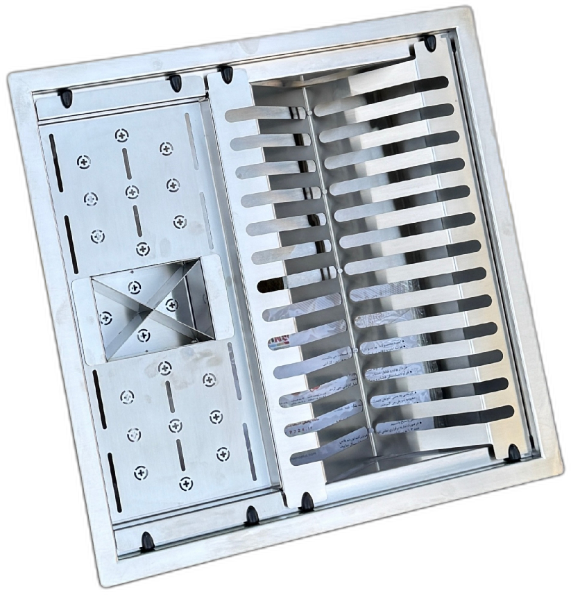 آبچکان استیل وارداتی توکار صفحه کابینت تورینو