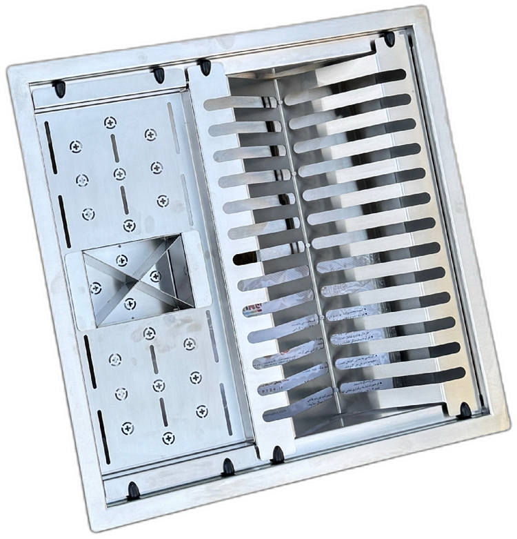آبچکان استیل وارداتی توکار صفحه کابینت تورینو